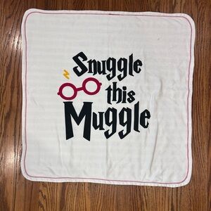 Harry Potter baby blanket - Snuggle This Muggle Blanket